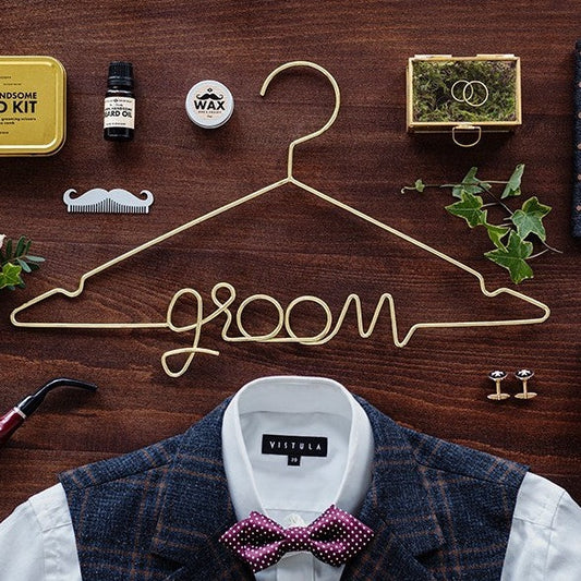 Kleiderbügel "groom"