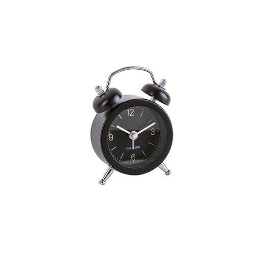 Wecker Mini Twin Bell schwarz - Karlsson