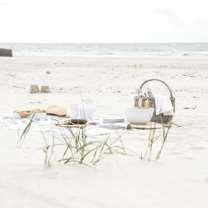 Schalensatz Mynte pure white 3-teilig groß - Ib Laursen