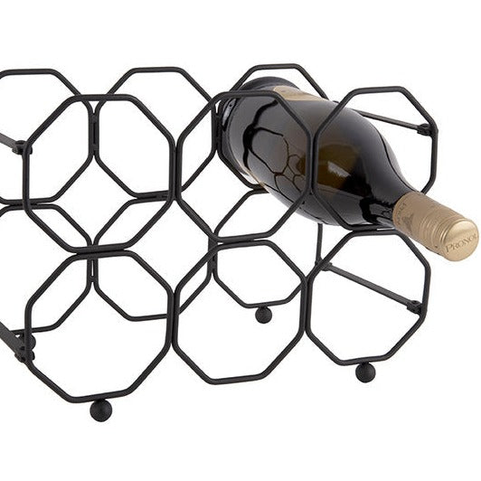 Weinregal Honeycomb schwarz - Present Time