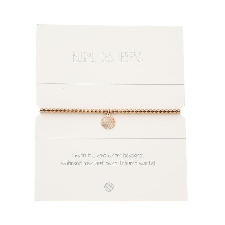 Kugelarmband - Blume des Lebens