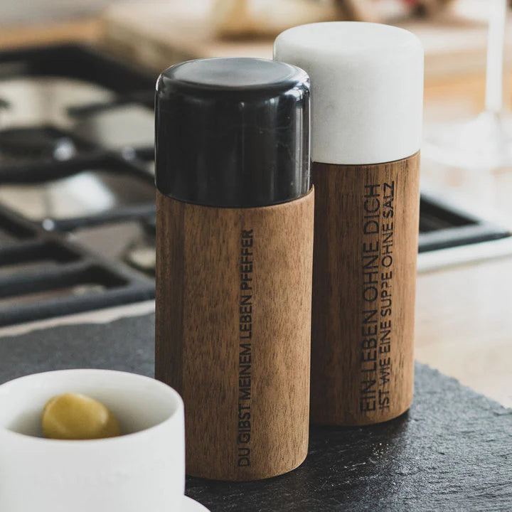 Salz-& Pfeffermühle "Marmor"  - Räder