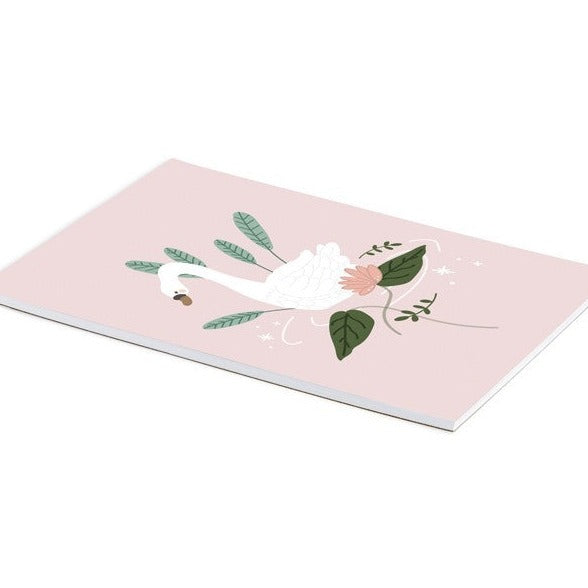 Malblock & Poster "Swan"