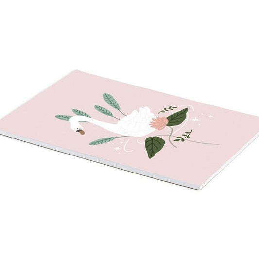 Malblock & Poster "Swan"