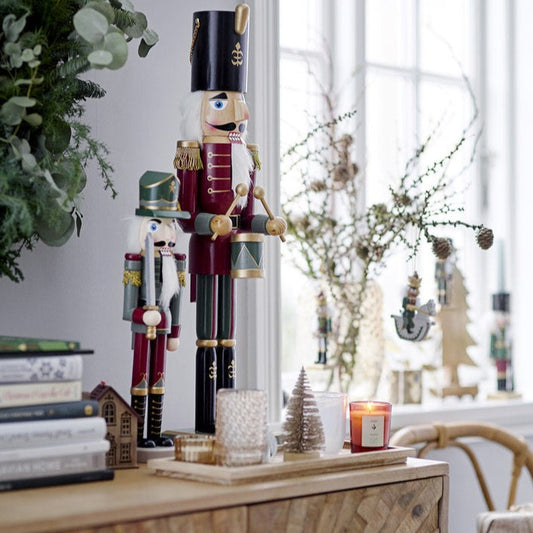 Otine Tray w/Votive  gold -Bloomingville