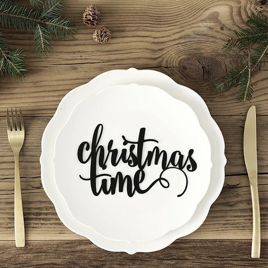 Papierdekoration "Christmas Time"