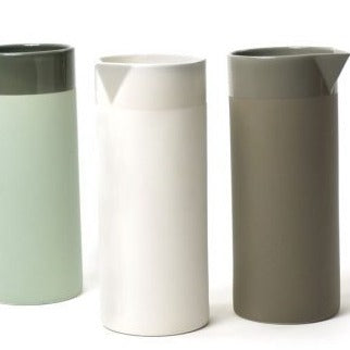 Wasserkrug matt weiß - Kinta