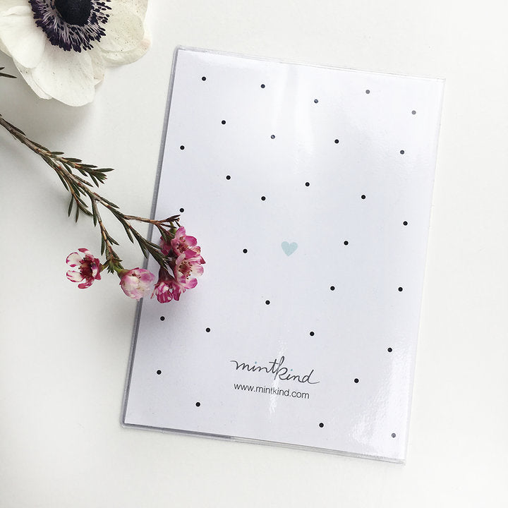 Mutterpasshülle „silber/mint“ - Mintkind