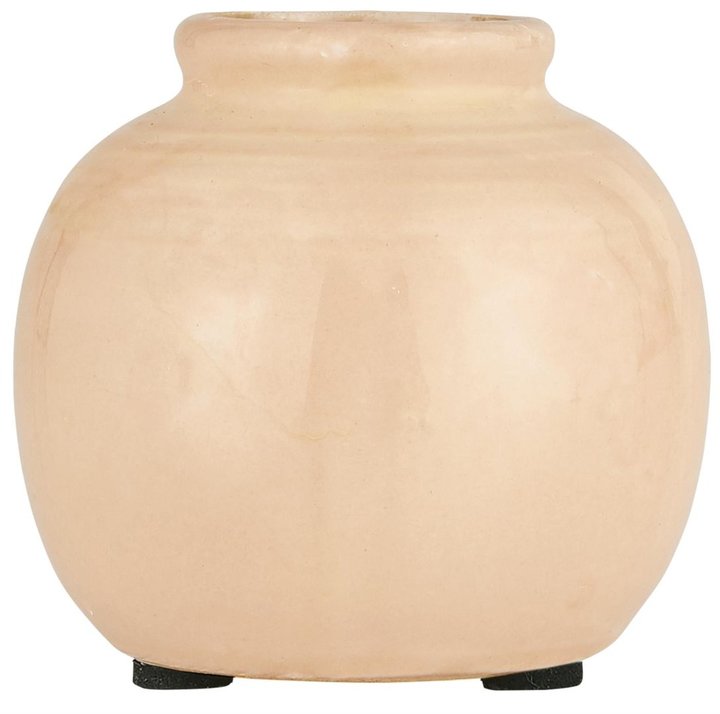 Vase mini Yrsa mit Rillen coral sands - Ib Laursen