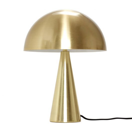 Tischlampe Messing - Hübsch