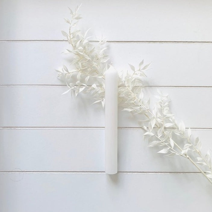 Stabkerze weiß (4er Set)