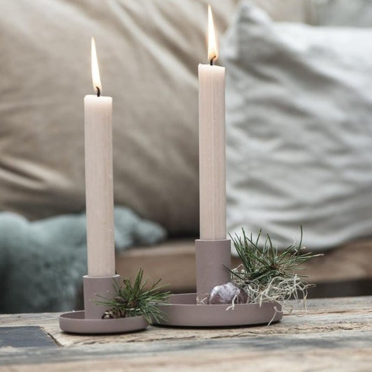 Kerzenhalter klein für Stabkerze malva - Ib Laursen
