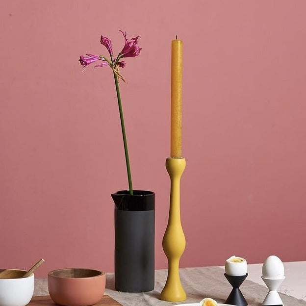 Wasserkrug matt schwarz - Kinta