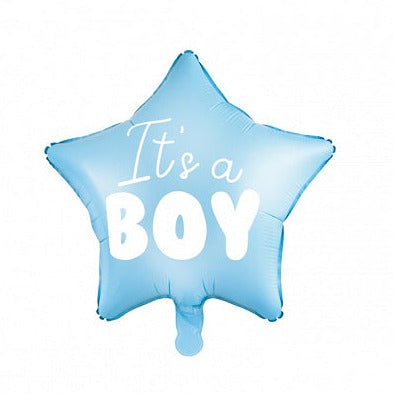 Folienballon "It´s a Boy" hellblau