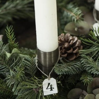 Anhänger 1-4 mit Juteschnur - Ib Laursen