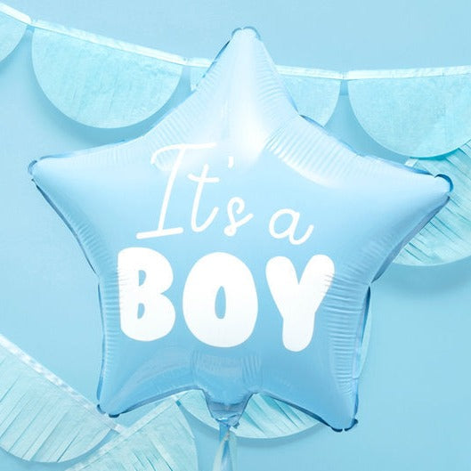Folienballon "It´s a Boy" hellblau