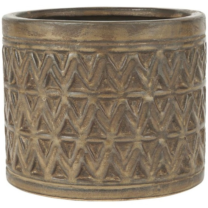 Topf Zick-Zack Muster - Ib Laursen