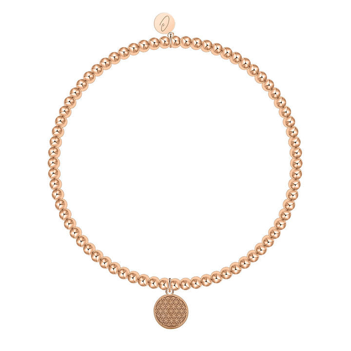 Kugelarmband - Blume des Lebens