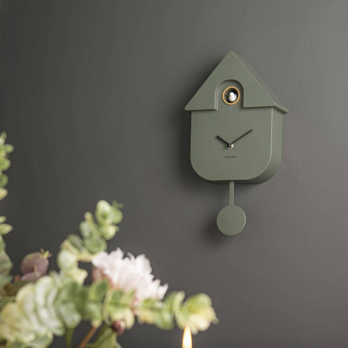 Kuckucksuhr Jungle green - Karlsson
