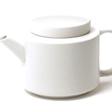 Teekanne L 950ml glänzend mit mattem weißen Deckel - Kinta