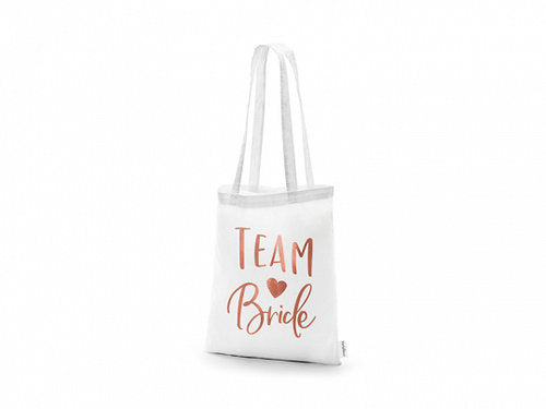 Baumwolltasche "Team Bride"