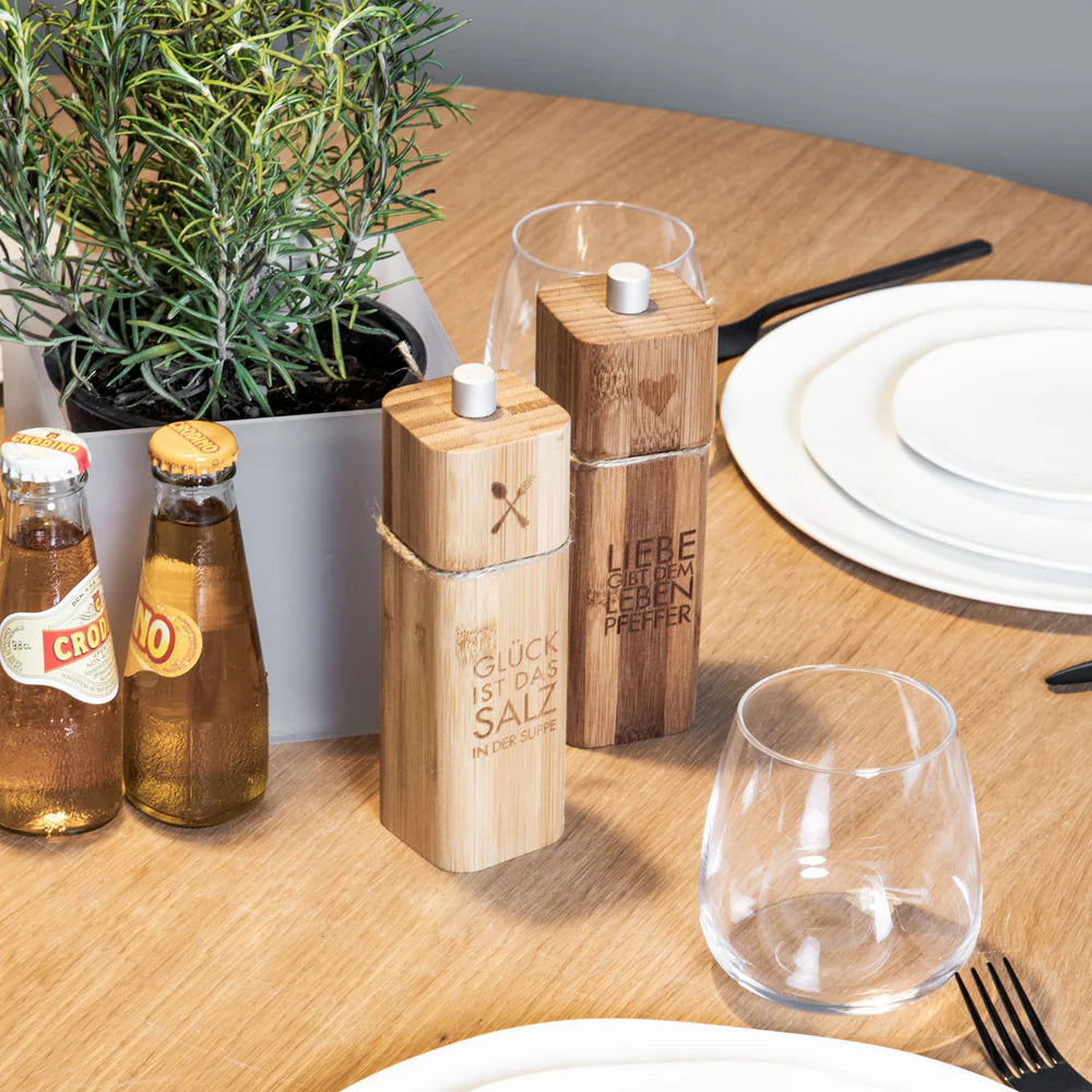 SPAR SET: Liebe & Glück Salz- & Pfeffermühle von Räder