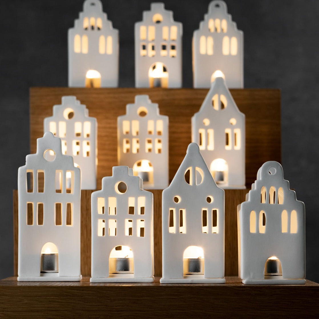 Mini Lichthaus "Giebelhaus" - Räder