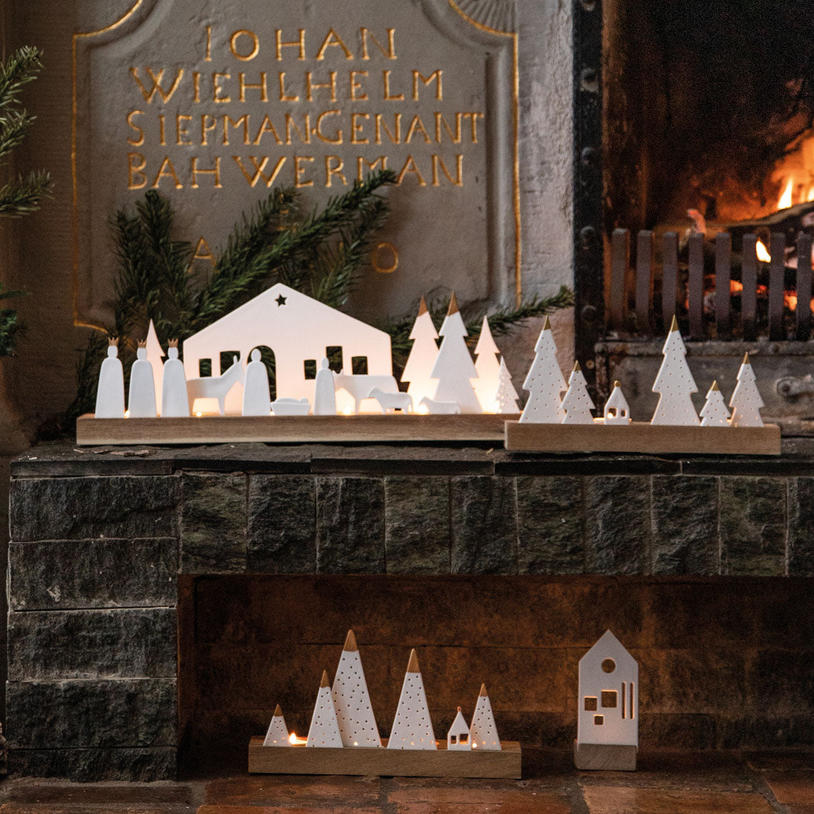 Lichtobjekt "Berge" - Räder