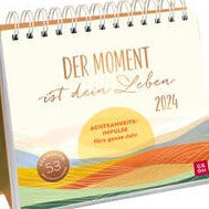 Postkartenkalender 2024: Der Moment ist dein Leben - Groh