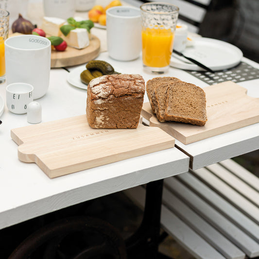 SPAR-SET: 2 Holzbretter Puzzle "Gemeinsam-Zusammen" von Räder