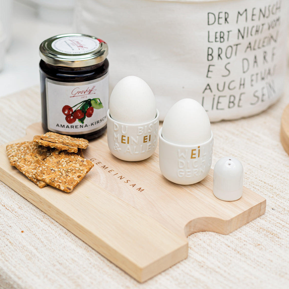 Holzbretter SET Puzzle "Gemeinsam-Zusammen" von Räder