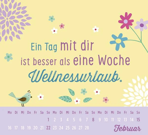 Mini-Kalender 2026: Für mein Schwesterherz - Groh