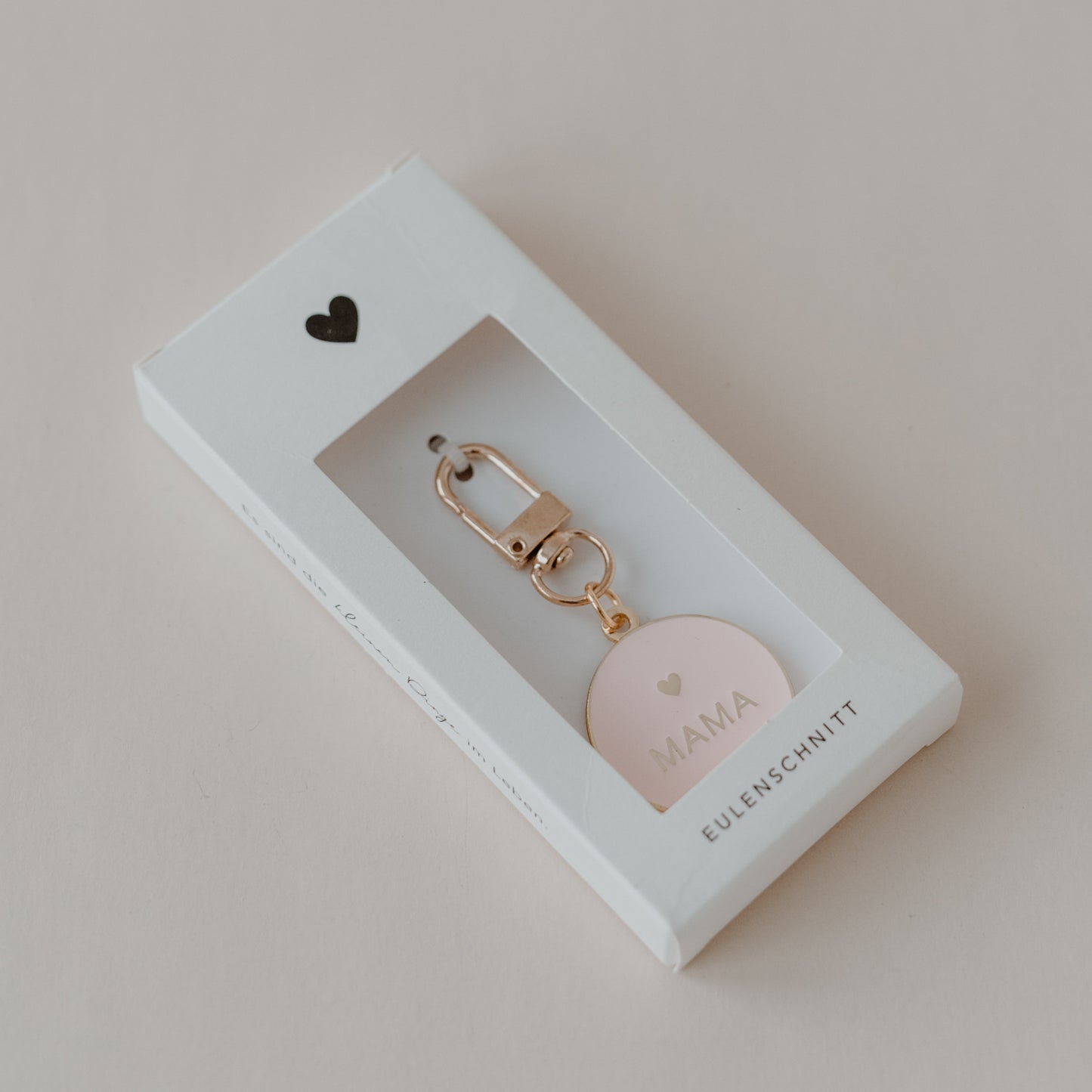 Schlüsselanhänger "Mama" - Eulenschnitt