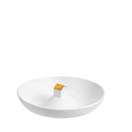 Porzellangeschichten Schale "Haus" - Räder