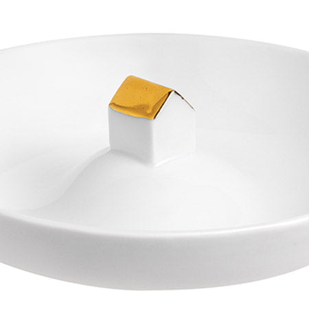 Porzellangeschichten Schale "Haus" - Räder