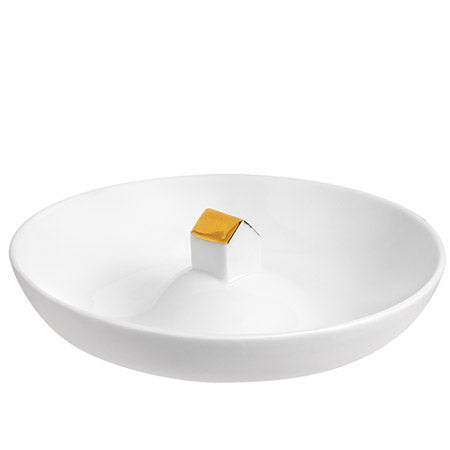 Porzellangeschichten Schale "Haus" - Räder