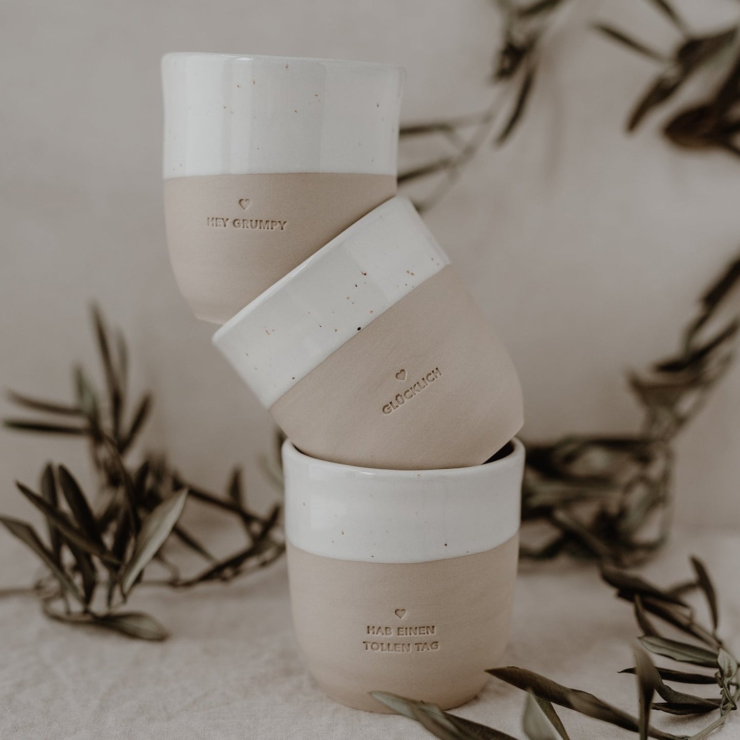 Becher Hey Grumpy - Eulenschnitt