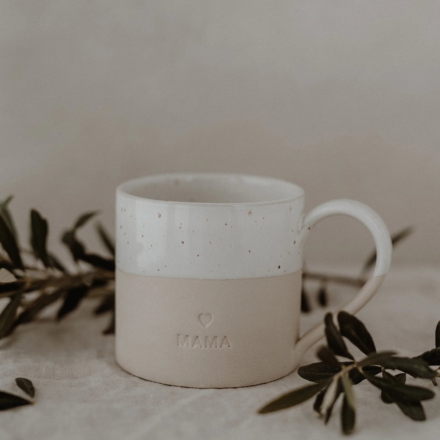 Große Tasse Mama - Eulenschnitt