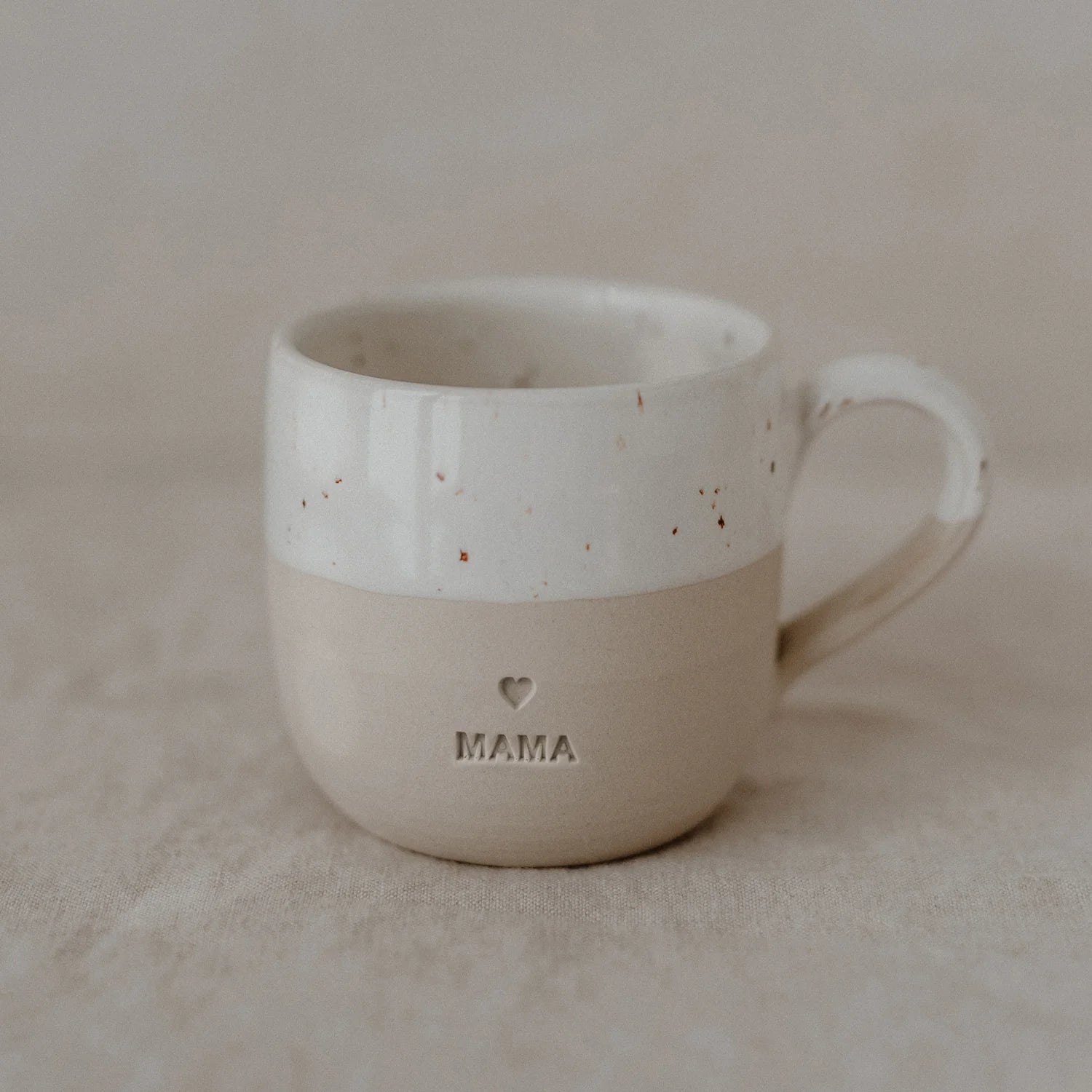 Kleine Cappuccino Tasse Mama - Eulenschnitt