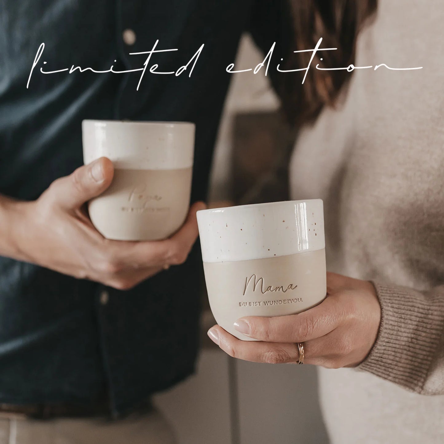 Limitierter Becher "Mama Du bist wundervoll" - Eulenschnitt