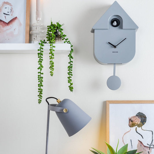 Kuckucksuhr grau - Karlsson