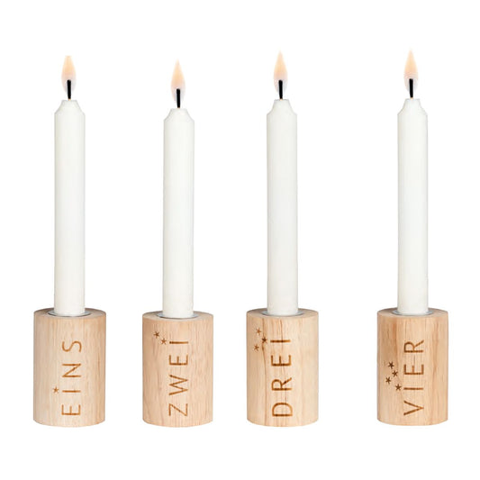 Adventslicht "Set aus 4" - Räder