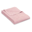 Kuscheldecke "Finn" mit Fischgrätmuster rosa - Riema