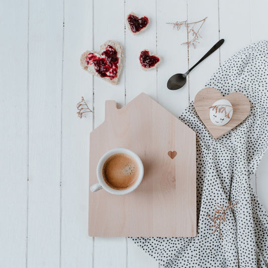 Eierbecher Herz - Eulenschnitt