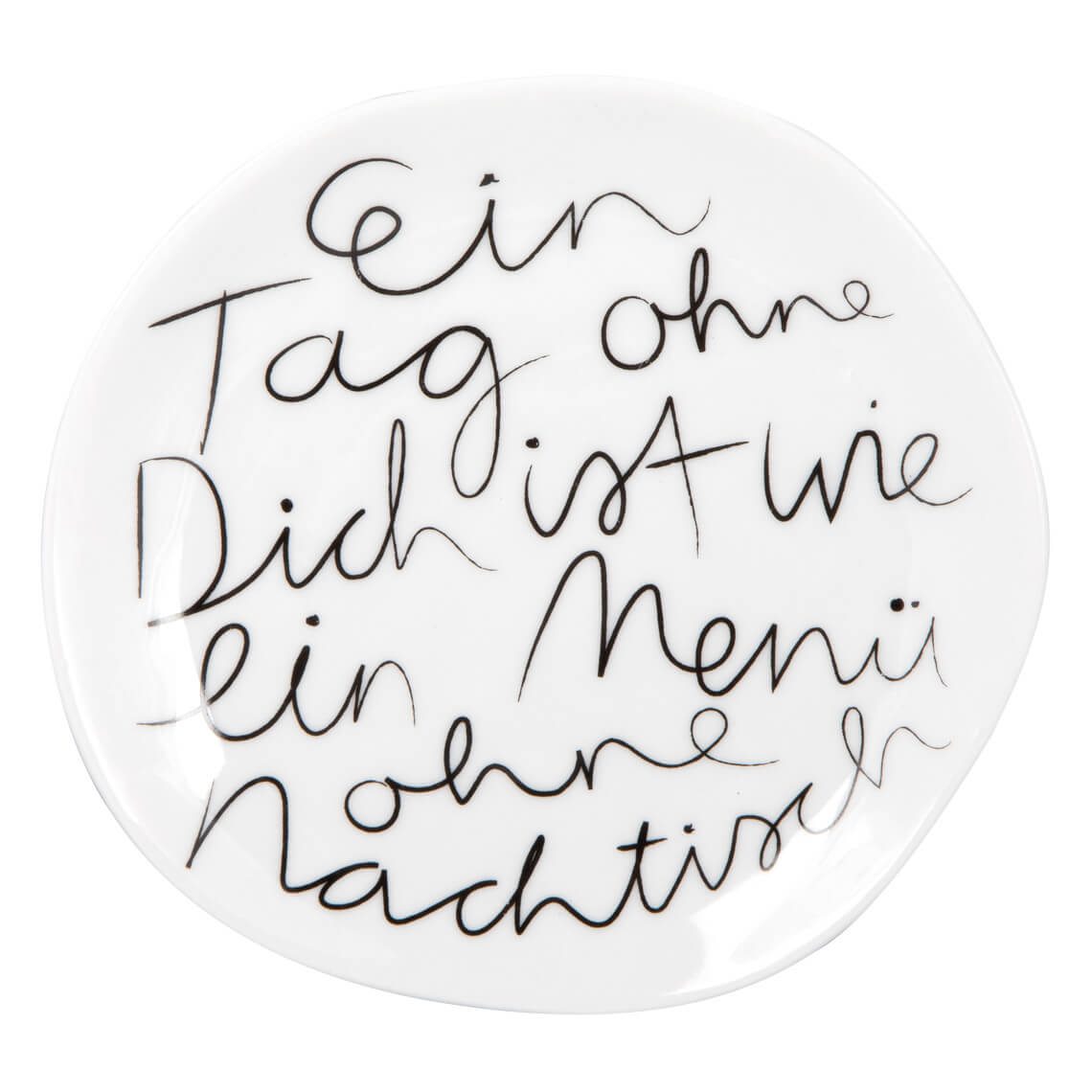 Mix & Match Teller "Ein Tag ohne dich" - Räder