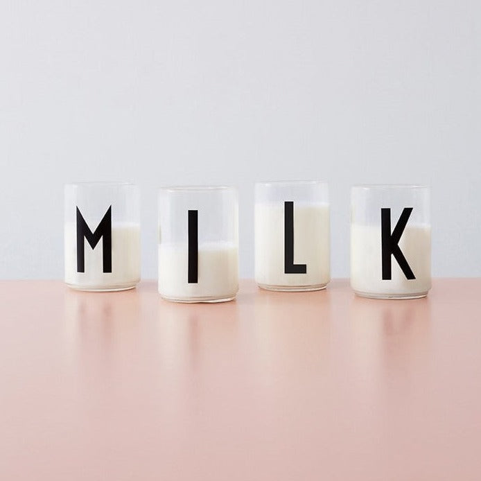 Design Letters Trinkglas F - Design Letters