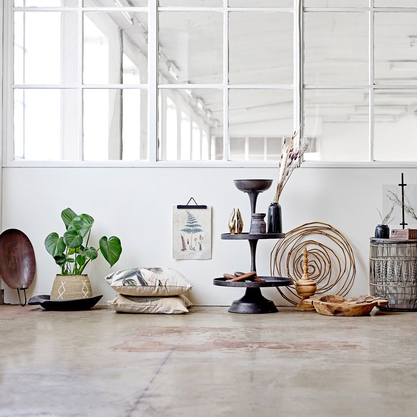 Poster Set green - Bloomingville