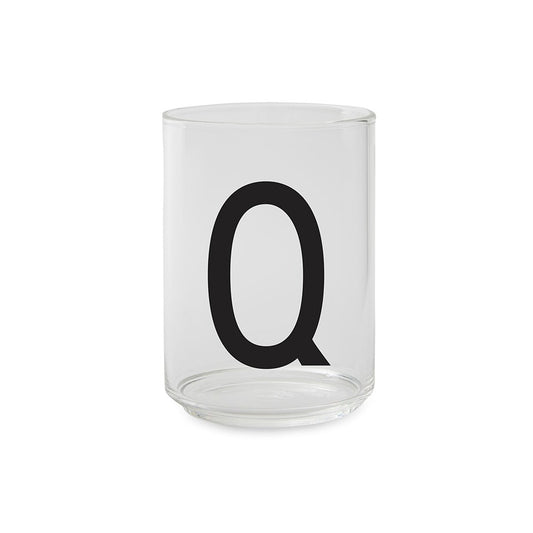 Design Letters Trinkglas Q - Design Letters