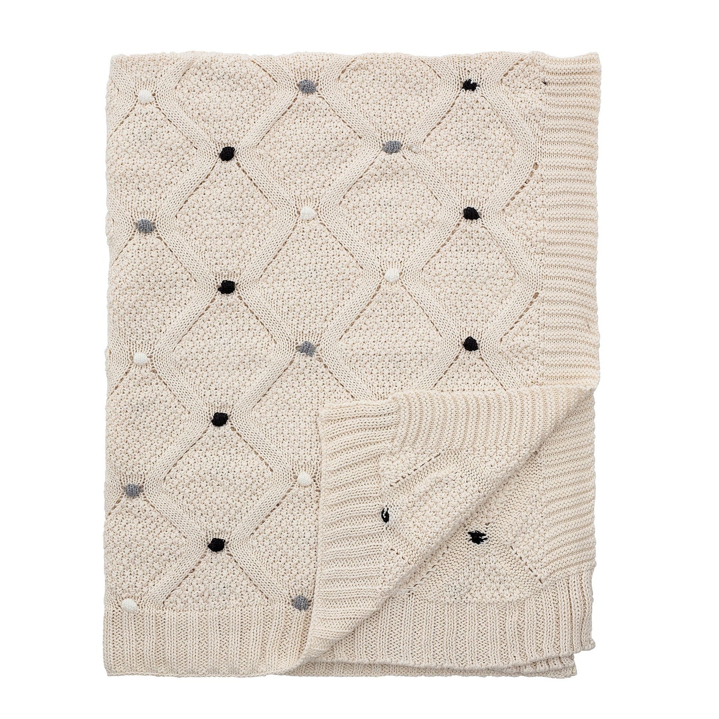 Kinderdecke, gestrickt - Bloomingville