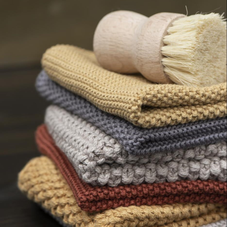 Topflappen Mynte Mustard - Ib Laursen